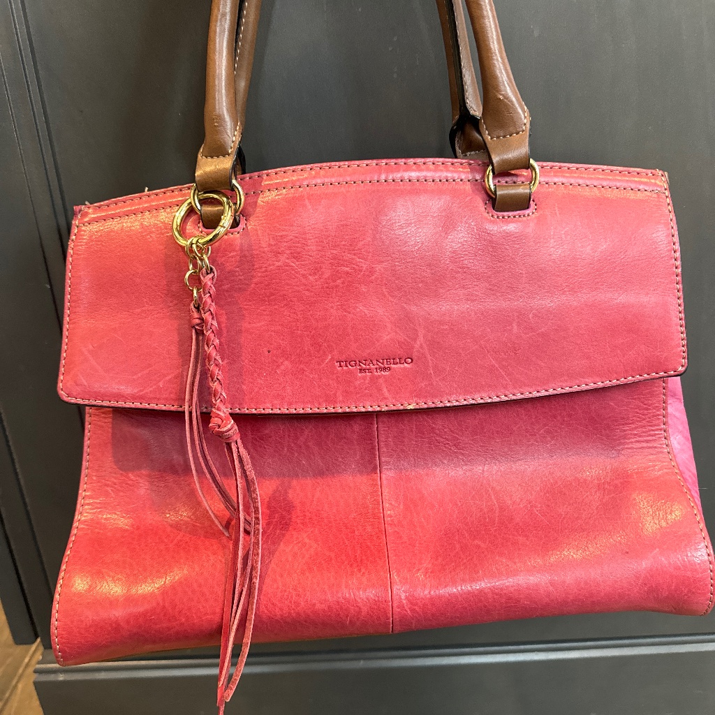 New, Pink, Tignanello Handbag